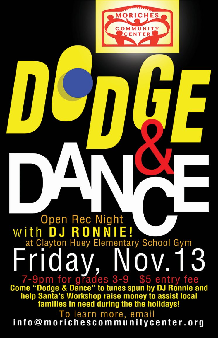 Dodge & Dance flyer