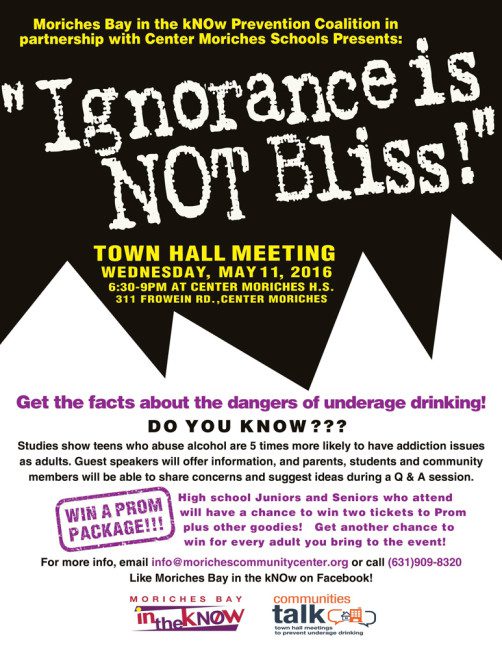 Ignorance is NOT bliss flyer