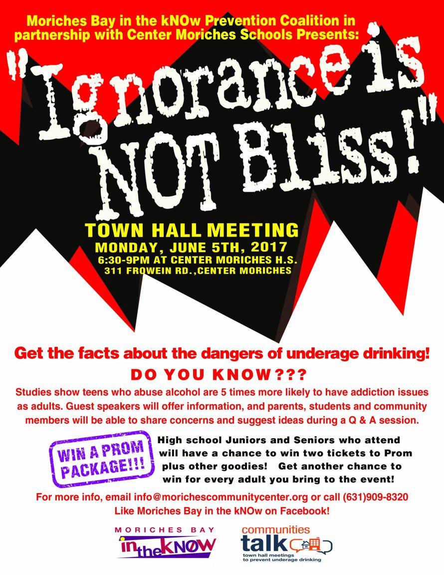 Ignorance is NOT Bliss flyer