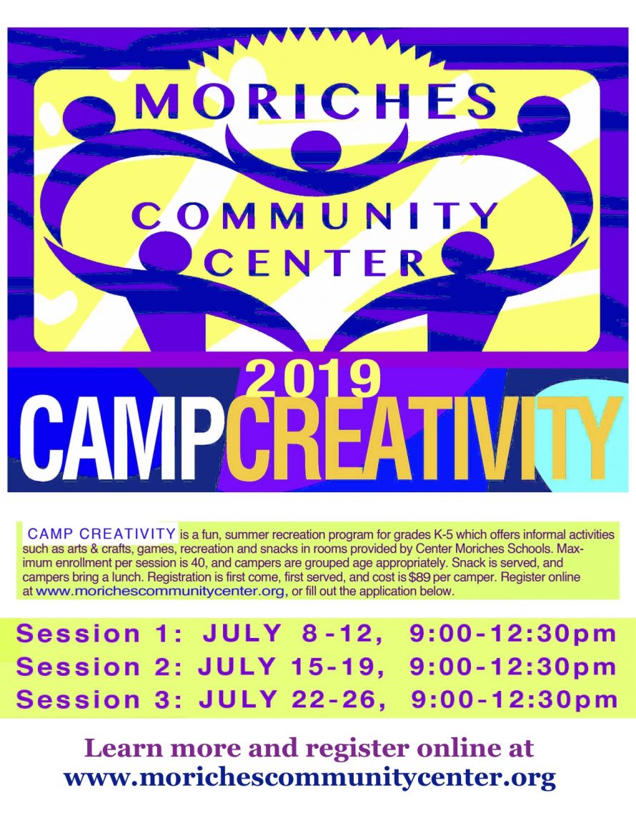 Camp Creativity Flyer
