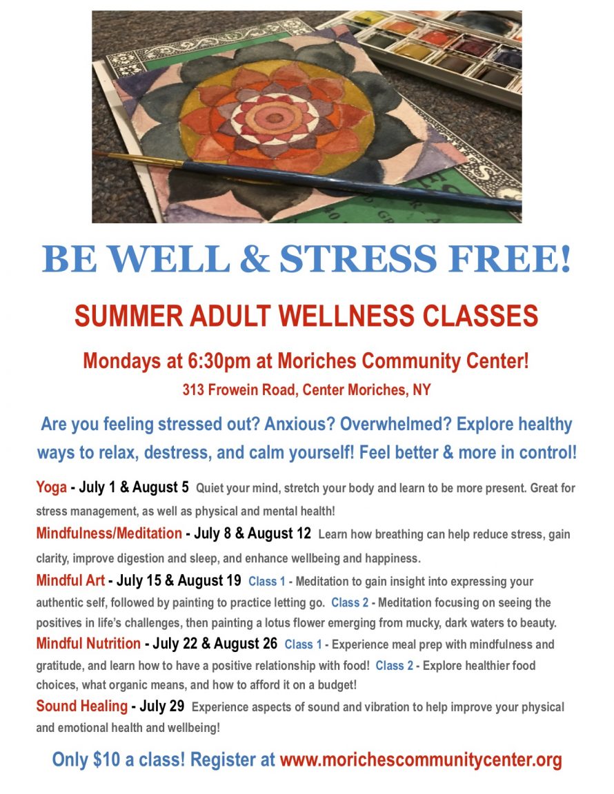 Adult Summer Wellness classes jpeg Adult Summer Wellness classes