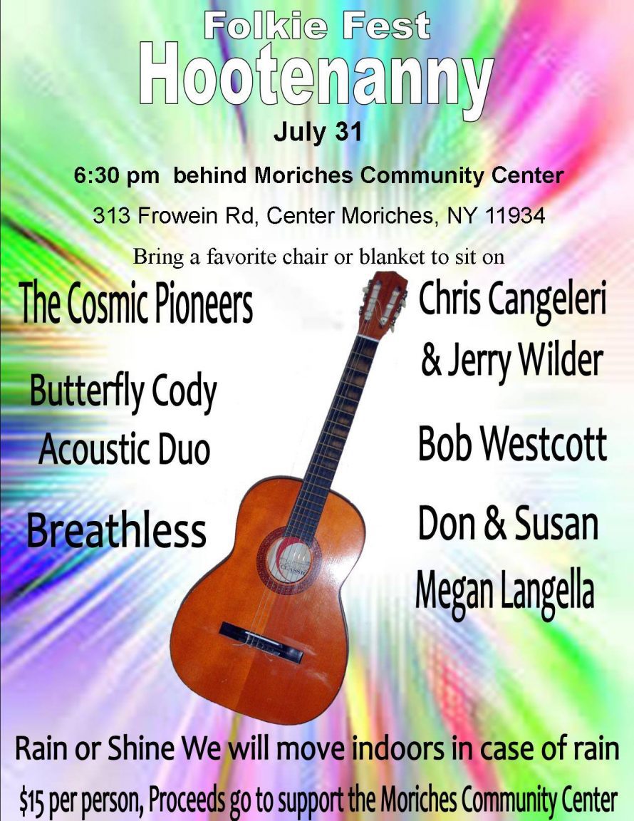 Hoot. Hootenanny flyer